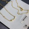 HEFANG New Arrival Koi 14K Gold Diamond Minimalist Luxury Pendant Necklace for Women, Christmas Gift