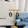 HEFANG Jewelry Coffee Bean Earrings