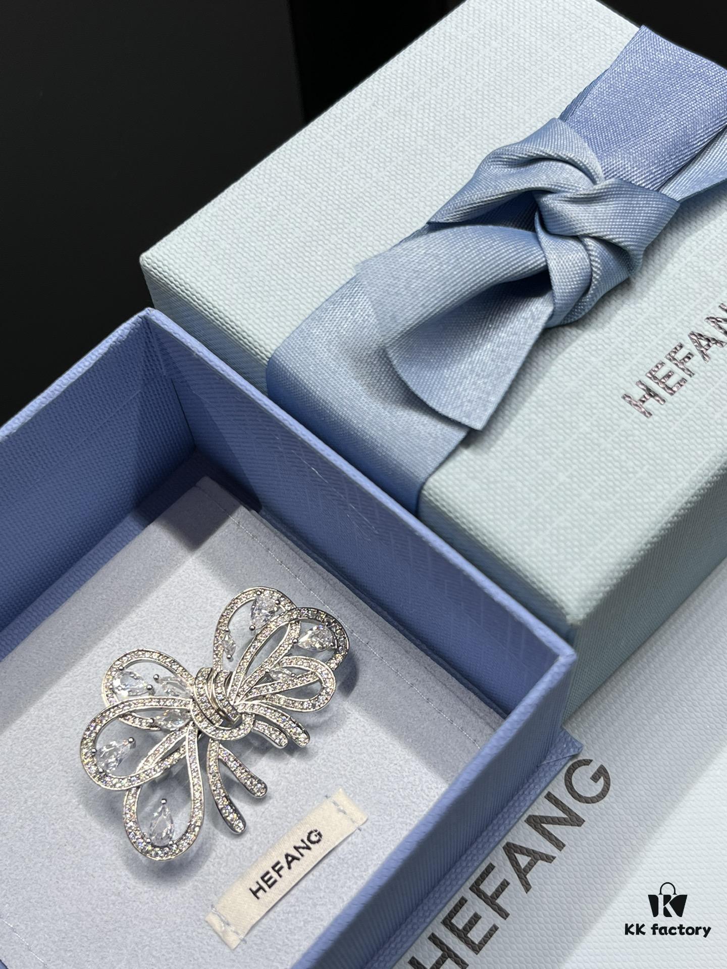 I Guess Your Coat Is Missing a Brooch 🔷【HEFANG】Hefang Brooch, Same Silver Material as Counter