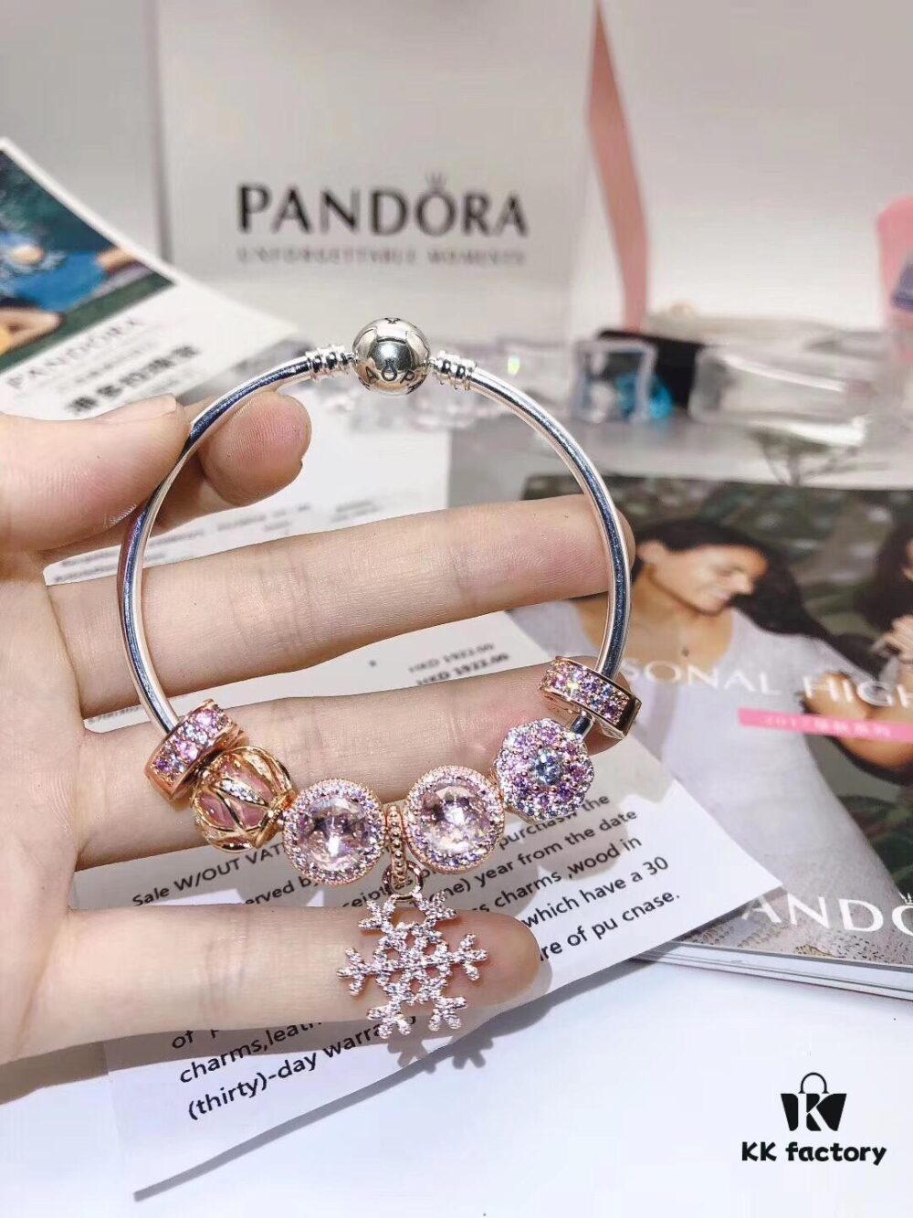 PANDORA Pandora Customer Custom Order Real Shot Delivery