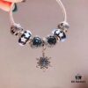 Pandora Starry Sky Blue Crystal Snowflake New Arrival!