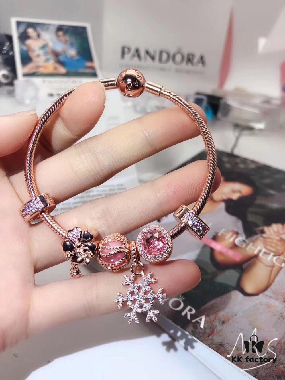 PANDORA Pandora [Available for Physical Micro-merchants, Tmall/JD, Overseas Purchasing Agents] Original Craftsmanship, Precision Workmanship, Purchasing Agent Grade, Highest Market Version