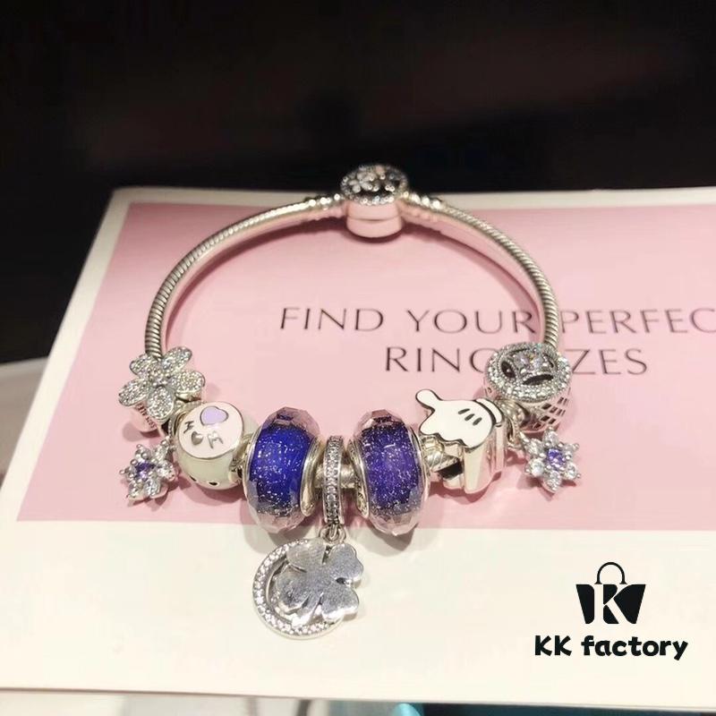 Pandora Purple Clover New Arrival! High-Quality Replica with Authentic Materials
