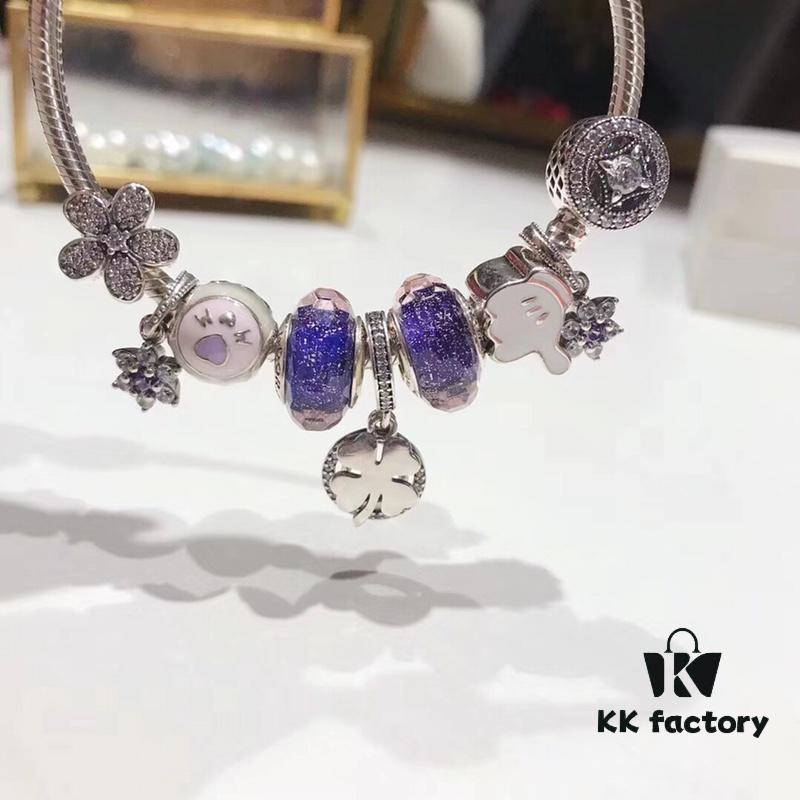 Pandora Purple Clover New Arrival! High-Quality Replica with Authentic Materials