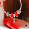 Pandora Red Bubble High Heel Shoe Christmas Charm Pendant ZP Quality