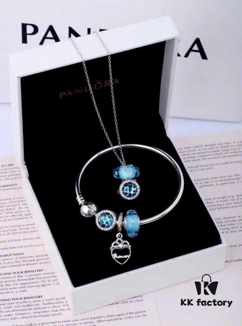 Pandora Popular Bestselling Necklace and Bracelet Set