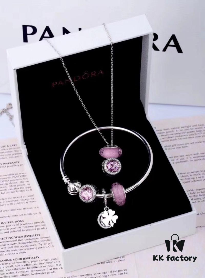 Pandora Popular Bestselling Necklace and Bracelet Set