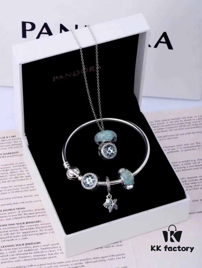Pandora Popular Bestselling Necklace and Bracelet Set