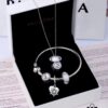 Pandora Popular Bestselling Necklace and Bracelet Set