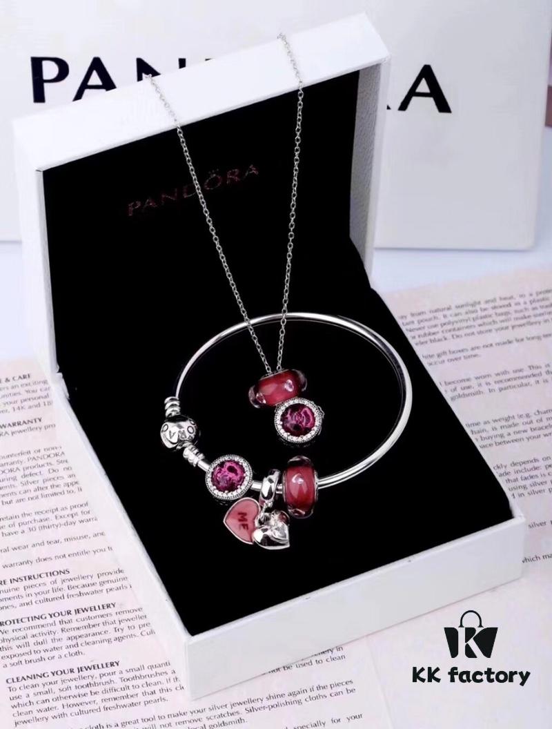 Pandora Popular Bestselling Necklace and Bracelet Set