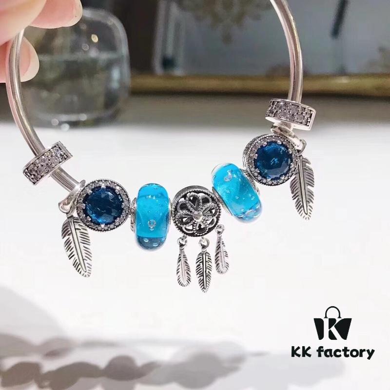 Pandora Ocean Bubble Blue Romantic Dream Catcher New Arrival! High-Quality Replica with Authentic Materials