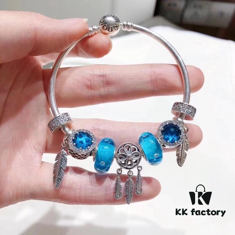 Pandora Ocean Bubble Blue Romantic Dream Catcher New Arrival! High-Quality Replica with Authentic Materials