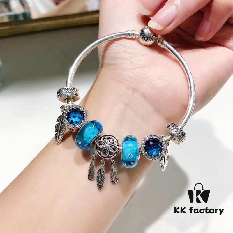 Pandora Ocean Bubble Blue Romantic Dream Catcher New Arrival! High-Quality Replica with Authentic Materials