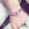 Pandora Spring Pink Cherry Blossom 🌸 Pink Ribbon 🎀 New Arrival! High-Quality Replica with Authentic Materials, Perfect Craftsmanship Comparable to Original Store Version!
