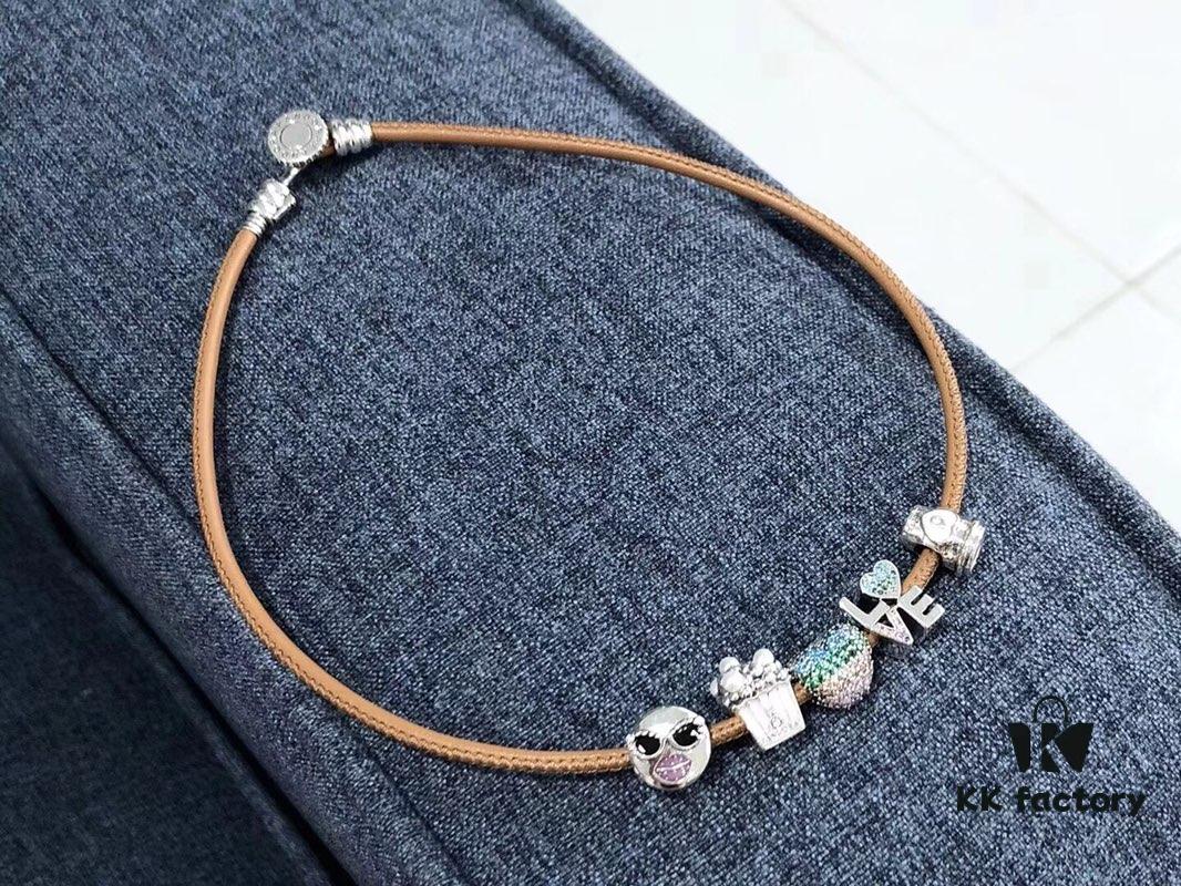 Embrace a Colorful Summer with Freedom and Joy: Limited Edition 2018 Pandora Bohemian Leather Bracelet in Sterling Silver and Leather