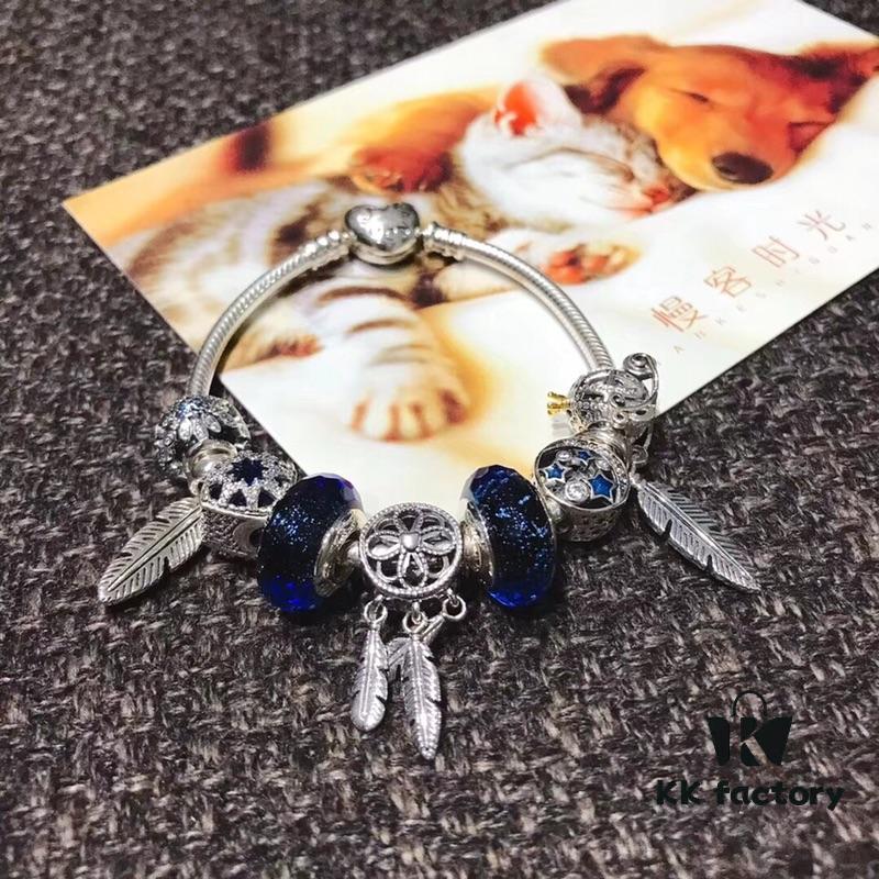 Pandora Blue Dreamcatcher New Arrival! High-Quality Replica with Authentic Materials, Perfect Craftsmanship Comparable to Original