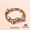Embrace a Colorful Summer with Freedom and Joy: Limited Edition 2018 Pandora Bohemian Leather Bracelet in Sterling Silver and Leather