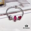 Pandora Vibrant Rose Red Valentine's Day New Arrival! Premium Quality Imitation with Authentic Materials, Perfect Craftsmanship Comparable to Original Store Version