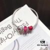 Pandora Vibrant Rose Red Valentine's Day New Arrival! Premium Quality Imitation with Authentic Materials, Perfect Craftsmanship Comparable to Original Store Version