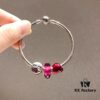 Pandora Vibrant Rose Red Valentine's Day New Arrival! Premium Quality Imitation with Authentic Materials, Perfect Craftsmanship Comparable to Original Store Version
