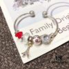 Pandora Pandora Colorful World New Arrival! White Faceted Glass, Sparkling Diamond-Cut Cat Eye Bead, Color-Block Smiling Lip Charm Paired with Valentine's Day Heart Enamel Bead and Romantic Eiffel Tower Pendant, Made with S925 Silver and Official Packaging