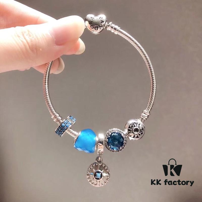 Pandora Ocean Blue North Star New Arrival! Premium Quality, 1:1 Craftsmanship with Authentic Materials