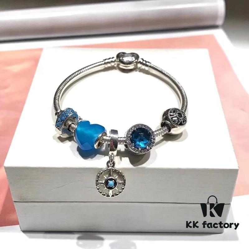 Pandora Ocean Blue North Star New Arrival! Premium Quality, 1:1 Craftsmanship with Authentic Materials