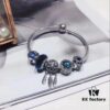 Pandora Pandora Blue Dream Catcher New Arrival! Made with counter materials, perfectly crafted one-to-one, quality comparable to counter! Light of Love Bead, Riverside Beauty Bead, Blue Cat's Eye, symbolic beautiful dream catcher pendant, S925 silver with counter packaging!