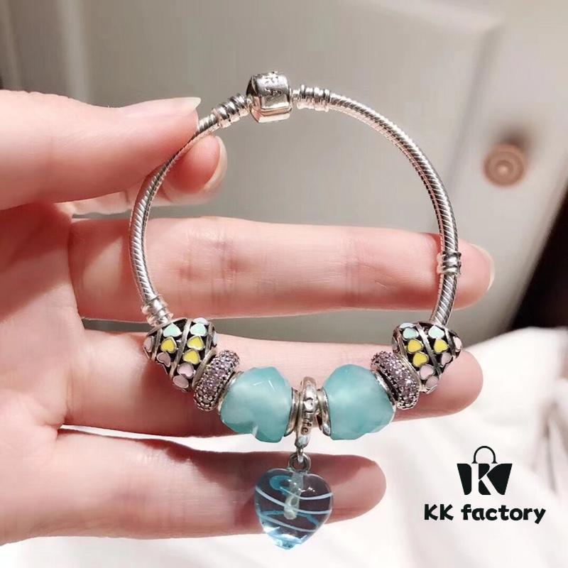 Pandora Freshheart Love 💙 New Arrival! High-Quality Replica with Authentic Materials, Perfect Craftsmanship Comparable to Retail Version