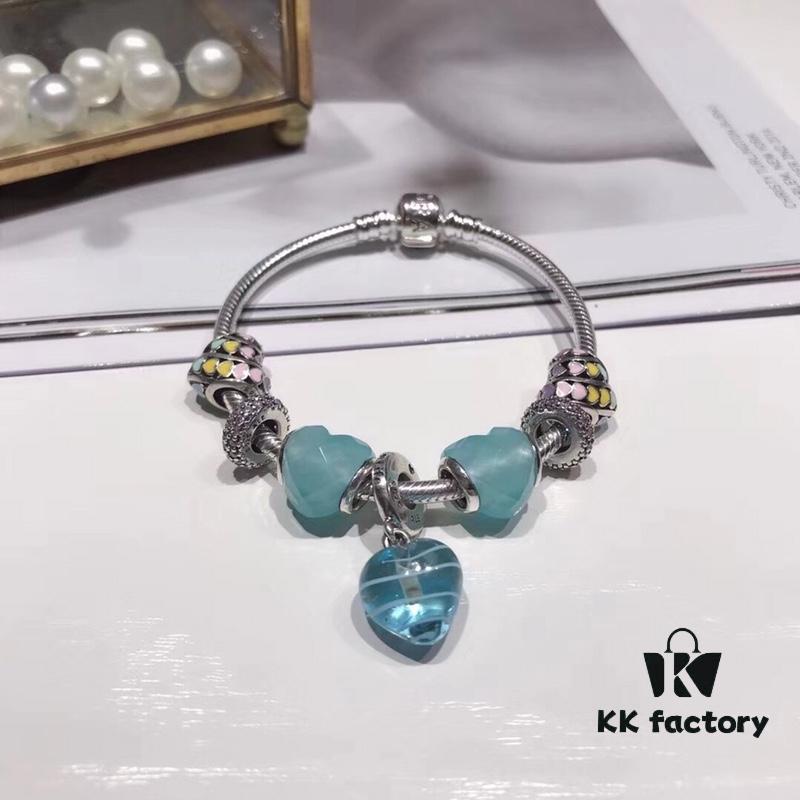 Pandora Freshheart Love 💙 New Arrival! High-Quality Replica with Authentic Materials, Perfect Craftsmanship Comparable to Retail Version