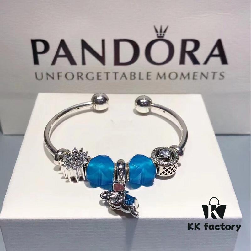 Pandora Ocean Blue Heart 💗 Flying Dumbo 🐘 New Arrival! Premium Replica with Authentic Materials