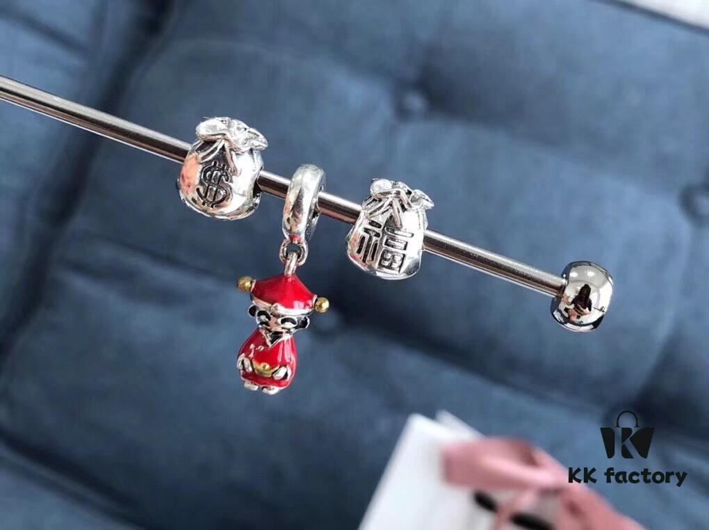 Pandora 3-Bead Set + Pandora Base Bracelet (Same as Counter, Proxy Purchase Quality)