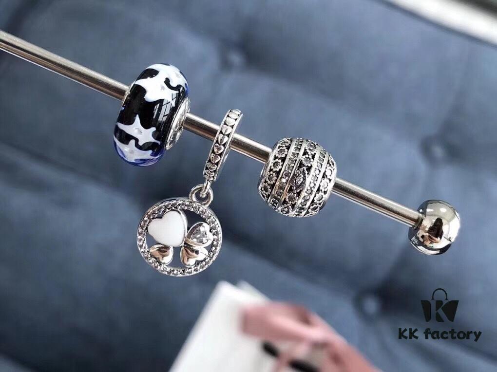 Pandora 3-Bead Set + Pandora Base Bracelet (Same as Store Version, Proxy Purchase Quality)