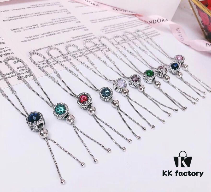 Pandora Fresh Style 'Shining Starry Sky 🌃' Bracelet with Glittering Cat's Eye Stones, Each Stone Represents a Story, Every Color Holds a Unique Meaning