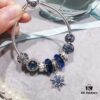 Pandora Icy Blue Elegant Snowflake ❄️ New Arrival! High-Quality Replica with Authentic Materials