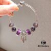Pandora Noble Shiny Purple Dream Catcher New Arrival! High-End Replication with Original Materials, 1:1 Perfect Craftsmanship, Comparable to Store Quality!