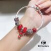 Pandora Bubble Red Lucky New Arrival! High-Quality Replica with Authentic Materials, Perfect Craftsmanship Comparable to Original Store Version!