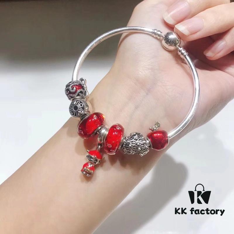 Pandora Bubble Red Lucky New Arrival! High-Quality Replica with Authentic Materials, Perfect Craftsmanship Comparable to Original Store Version!
