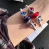 Mickey Mouse Bead, Pandora Style Family Matching Jewelry 👨🏻‍👩🏻‍👧🏻👦🏻
