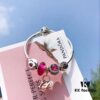 Pandora Enamel Red Love Poem Blossom New Arrival! Premium Replica with Authentic Materials, Perfect Craftsmanship Comparable to Official Stores!