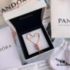 Pandora 2020 Newest Garden Collection 'Pink Daisy' Bracelet Set - Rose Gold Adjustable Bracelet, Fresh and Elegant, Perfect for Wearing or Gifting