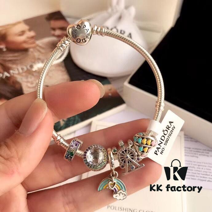 Pandora Rainbow Series Peach Pink Charm