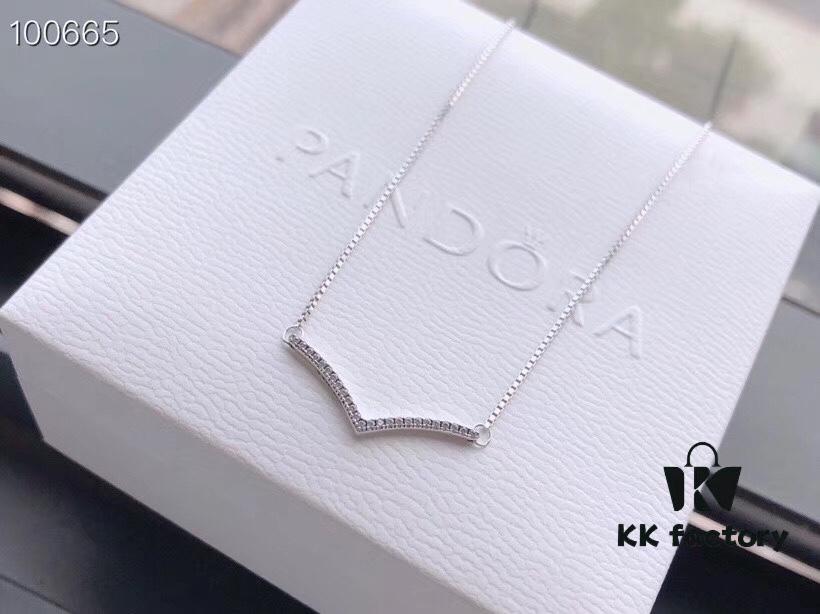 Official Website Same Style 'Wish Sparkle' 💓 Pandora Necklace ✨