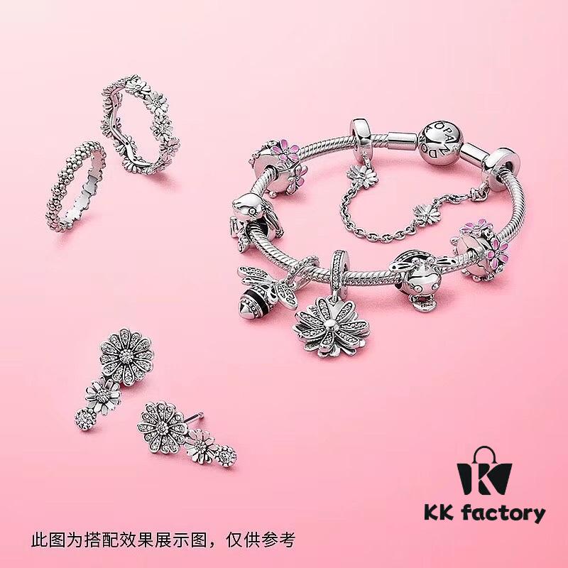 Panjia Spring New Arrival Shiny Daisy Crown Ring