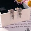 Panjia Spring New Arrival Shiny Daisy Stud Earrings