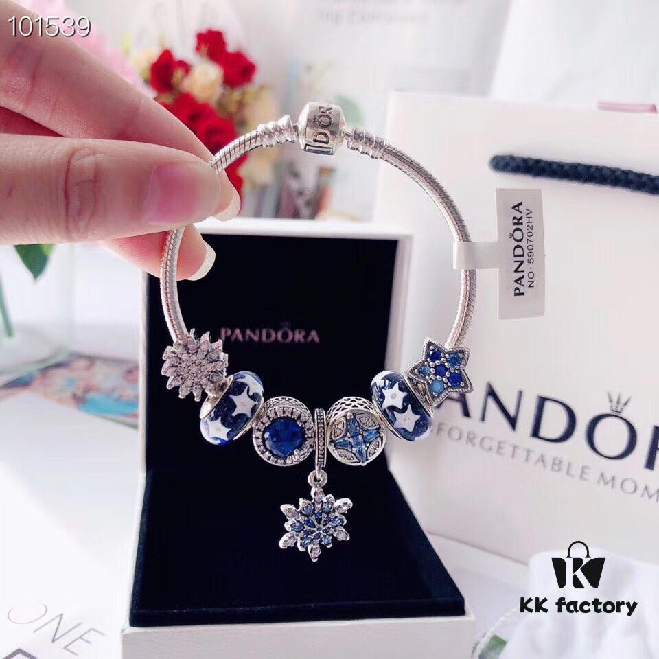 Exclusive Launch 🍀 Jade Night Sky Star Beads 🍀 Ocean Heart Pendant 🍀 Micro-Paved Crystal Snowflake Design 🍀 with Snowflake Blue Cat's Eye Gemstone 🍀 Truly Stunning Beauty