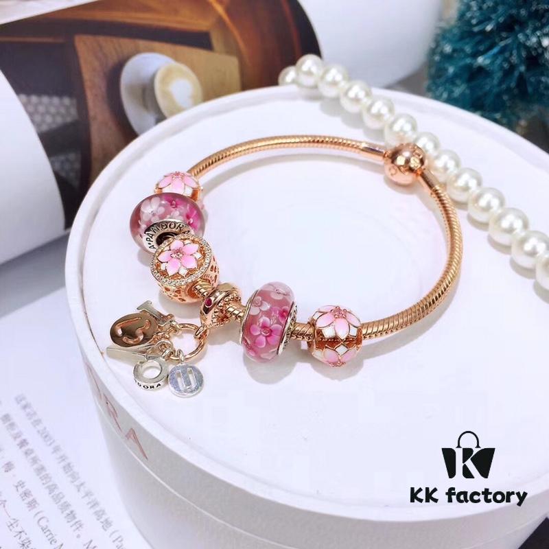 Pandora Rose Gold Series, Three Lives Three Worlds Ten Miles of Peach Blossoms