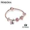 New Arrival Pandora Shimmering Star Bracelet