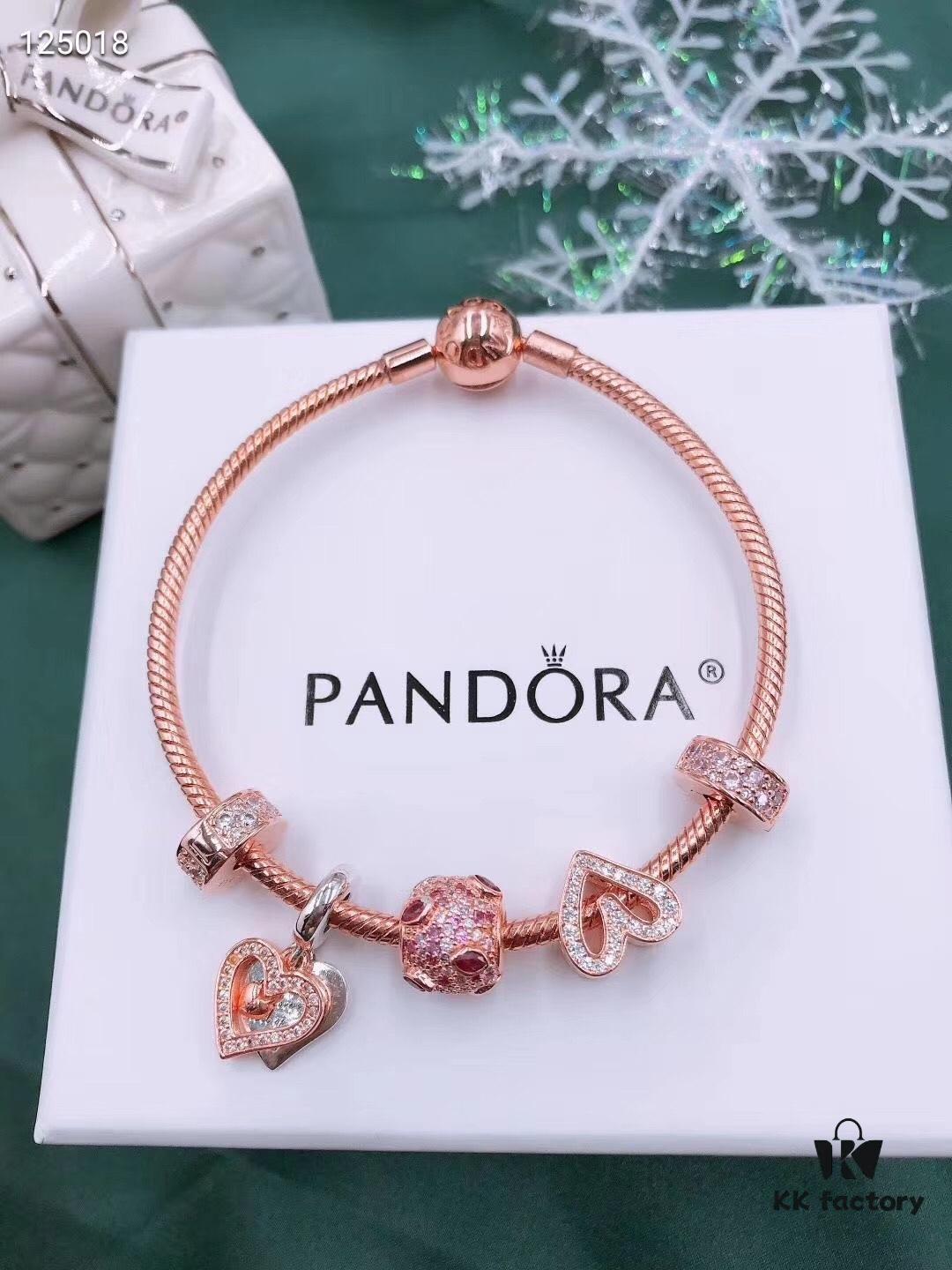 New Arrival Pandora Shimmering Star Bracelet