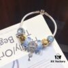 Pandora Ice Blue Bubble Heart Key New Arrival